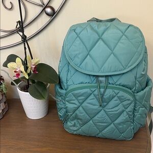 NEW Vera Bradley Rucksak Backpack in Beryl Green